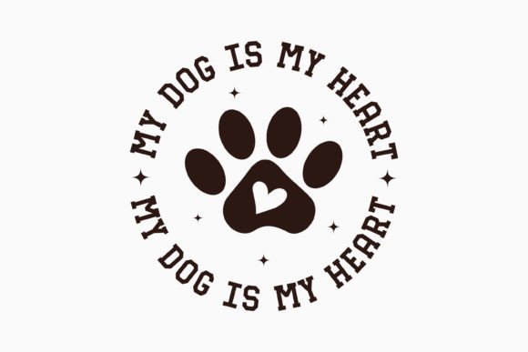 My Dog is My Heart: Retro Graphics for Crafts