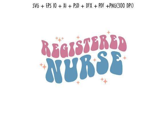 Registered Nurse Retro SVG Design: Graphics & Crafts Review