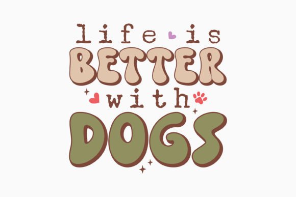Retro Dog Quote SVG: Graphics & Crafts Asset Review