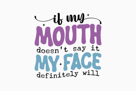 Retro Sarcastic Quote SVG: Graphics & Crafts Branding