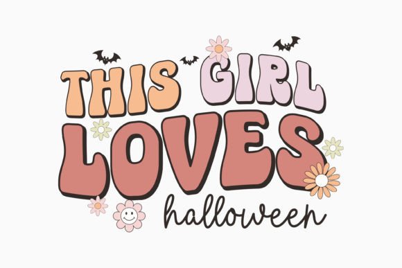This Girl Loves Halloween Graphics for Seasonal Crafts