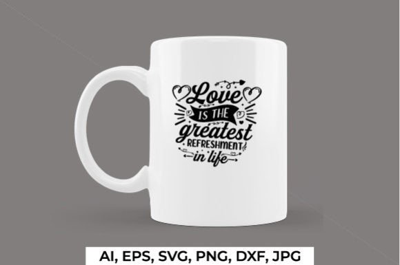 Valentine Cup T-shirt Design: Graphics for Crafts